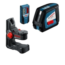 Nivela laser cu linii Bosch GLL 2-50 + BM 1 + LR 2